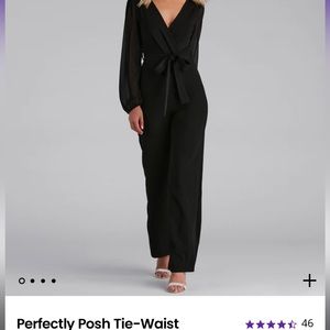 Windsor black jumpsuit